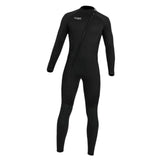 Maxbell Super Stretch Diving Wetsuit 3mm Neoprene Long Sleeve Front Zip Full Body MEN Black S - Aladdin Shoppers