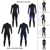 Maxbell Super Stretch Diving Wetsuit 3mm Neoprene Long Sleeve Front Zip Full Body MEN Black S - Aladdin Shoppers