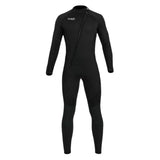 Maxbell Super Stretch Diving Wetsuit 3mm Neoprene Long Sleeve Front Zip Full Body MEN Black S - Aladdin Shoppers