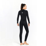 Maxbell Super Stretch Diving Wetsuit 3mm Neoprene Long Sleeve Front Zip Full Body WOMEN Black L - Aladdin Shoppers