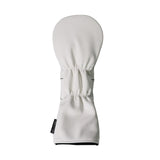 Maxbell PU Golf Wood Headcover Golf Club Head Cover Unisex Golfer Gift White Driver - Aladdin Shoppers