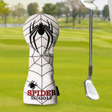 Maxbell PU Golf Wood Headcover Golf Club Head Cover Unisex Golfer Gift White Driver - Aladdin Shoppers