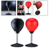 Maxbell 2x Inflatable Desktop Punch Bag Freestanding Table for Office Fitness