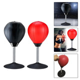 Maxbell 2x Inflatable Desktop Punch Bag Freestanding Table for Office Fitness