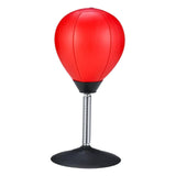 Maxbell 2x Inflatable Desktop Punch Bag Freestanding Table for Office Fitness
