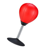 Maxbell 2x Inflatable Desktop Punch Bag Freestanding Table for Office Fitness