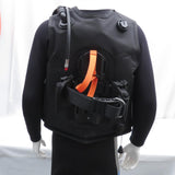 Maxbell Aqualung Scuba Diving BCD Buoyancy Inflation Dive Men Black Travel L - Aladdin Shoppers