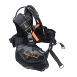 Maxbell Aqualung Scuba Diving BCD Buoyancy Inflation Dive Men Black Travel L - Aladdin Shoppers