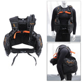 Maxbell Aqualung Scuba Diving BCD Buoyancy Inflation Dive Men Black Travel L - Aladdin Shoppers