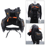 Maxbell Aqualung Scuba Diving BCD Buoyancy Inflation Dive Men Black Travel XL - Aladdin Shoppers