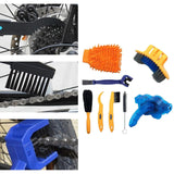 Maxbell Bike Chain Cleaner Kit Bicycle Outdoor Cleaning Tool Accessories 8 Pieces - Aladdin Shoppers