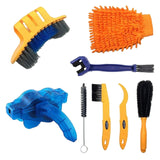 Maxbell Bike Chain Cleaner Kit Bicycle Outdoor Cleaning Tool Accessories 8 Pieces - Aladdin Shoppers