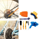 Maxbell Bike Chain Cleaner Kit Bicycle Outdoor Cleaning Tool Accessories 8 Pieces - Aladdin Shoppers