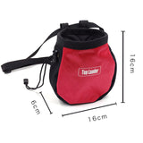 Maxbell 4xRock Climbing Chalk Bag Waist Bag For Outdoor Sports Belt Strap Pouch Red
