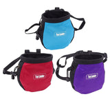 Maxbell 3xRock Climbing Chalk Bag Waist Bag For Outdoor Sports Belt Strap Pouch Red