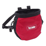 Maxbell 2xRock Climbing Chalk Bag Waist Bag For Outdoor Sports Belt Strap Pouch Red