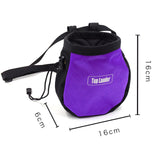 Maxbell 3xRock Climbing Chalk Bag Waist Bag For Outdoor Sports Belt Strap Pouch Purple
