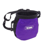Maxbell 6xRock Climbing Chalk Bag Waist Bag For Outdoor Sports Belt Strap Pouch Purple