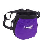 Maxbell 3xRock Climbing Chalk Bag Waist Bag For Outdoor Sports Belt Strap Pouch Purple