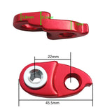 Maxbell Bike Rear Derailleur Hanger Extension Extender Gear Tail Hook Adapter black - Aladdin Shoppers