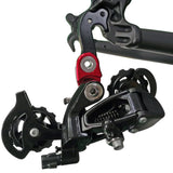 Maxbell Bike Rear Derailleur Hanger Extension Extender Gear Tail Hook Adapter black - Aladdin Shoppers
