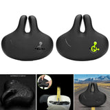 Maxbell Bicycle Mountain Bike Noseless Saddle Comfort Shock Absorbing Seat Black - Aladdin Shoppers
