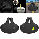 Maxbell Bicycle Mountain Bike Noseless Saddle Comfort Shock Absorbing Seat Black - Aladdin Shoppers
