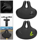 Maxbell Bicycle Mountain Bike Noseless Saddle Comfort Shock Absorbing Seat Black - Aladdin Shoppers
