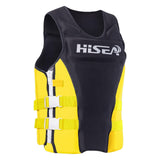 Maxbell Safety Life Jacket Vest Kayaking Buoyancy Motorboat Fishing black yellow M - Aladdin Shoppers