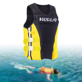Maxbell Safety Life Jacket Vest Kayaking Buoyancy Motorboat Fishing black yellow M - Aladdin Shoppers
