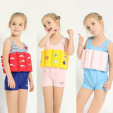 Maxbell Girls Floatation Swimsuits Adjustable Safety Waistcoat Watersport Buoyancy E - Aladdin Shoppers