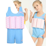 Maxbell Girls Floatation Swimsuits Adjustable Safety Waistcoat Watersport Buoyancy E - Aladdin Shoppers