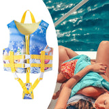 Maxbell Kids Swim Vest Foam Lifejacket with Crotch Straps Pool Float Unisex Children - Aladdin Shoppers