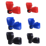 Maxbell 2xKids Adults Boxing Gloves PU Leather Muay Thai Sparring Kickboxing Gloves