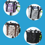 Maxbell Bike Front Basket Sundries Container Heavy Load for Folding Bike Purple - Aladdin Shoppers