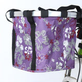 Maxbell Bike Front Basket Sundries Container Heavy Load for Folding Bike Purple - Aladdin Shoppers