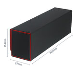 Set of 2 Card Deck Box Storage Holder Collectible Container TCG Organizer