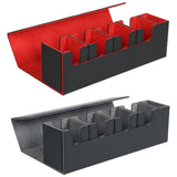 Set of 2 Card Deck Box Storage Holder Collectible Container TCG Organizer