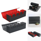 Set of 2 Card Deck Box Storage Holder Collectible Container TCG Organizer