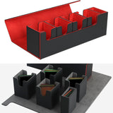 Set of 2 Card Deck Box Storage Holder Collectible Container TCG Organizer