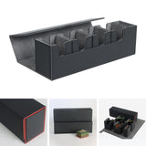 Set of 2 Card Deck Box Storage Holder Collectible Container TCG Organizer