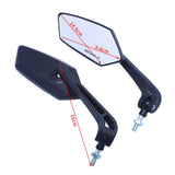 Maxbell 1 Pair Motorcycle Rear View Side Mirrors for Scooter Dirt Bikes - Aladdin Shoppers