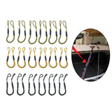 Maxbell Stretchable Bungee Dock Line Marine Mooring Rope for Boat A Yellow 2Pcs - Aladdin Shoppers