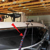 Maxbell Stretchable Bungee Dock Line Marine Mooring Rope for Boat A Yellow 2Pcs - Aladdin Shoppers