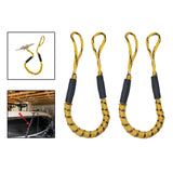 Maxbell Stretchable Bungee Dock Line Marine Mooring Rope for Boat A Yellow 2Pcs - Aladdin Shoppers