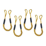 Maxbell Stretchable Bungee Dock Line Marine Mooring Rope for Boat B Yellow 4Pcs - Aladdin Shoppers