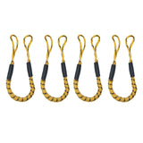 Maxbell Stretchable Bungee Dock Line Marine Mooring Rope for Boat B Yellow 4Pcs - Aladdin Shoppers