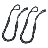 Maxbell Stretchable Bungee Dock Line Marine Mooring Rope for Boat C Black 2Pcs - Aladdin Shoppers