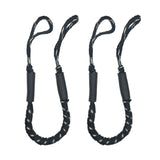 Maxbell Stretchable Bungee Dock Line Marine Mooring Rope for Boat C Black 2Pcs - Aladdin Shoppers