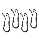 Maxbell Stretchable Bungee Dock Line Marine Mooring Rope for Boat D Black 4Pcs - Aladdin Shoppers